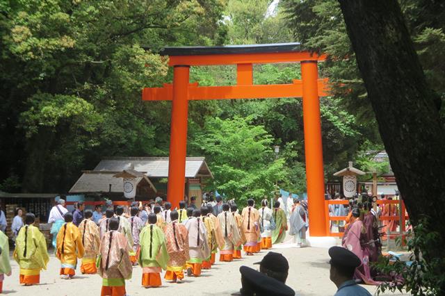 葵祭17 下鴨神社 社頭の儀 京都に乾杯